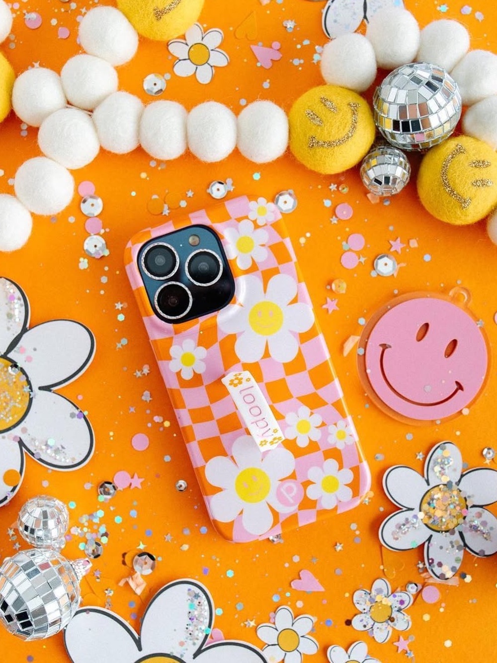 Loopy Case x Krista Horton Dreamin Daisies collab case